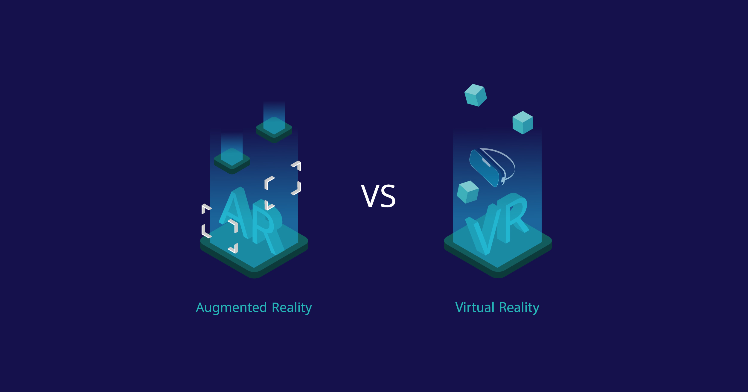 Augmented Reality AR Vs Virtual Reality VR