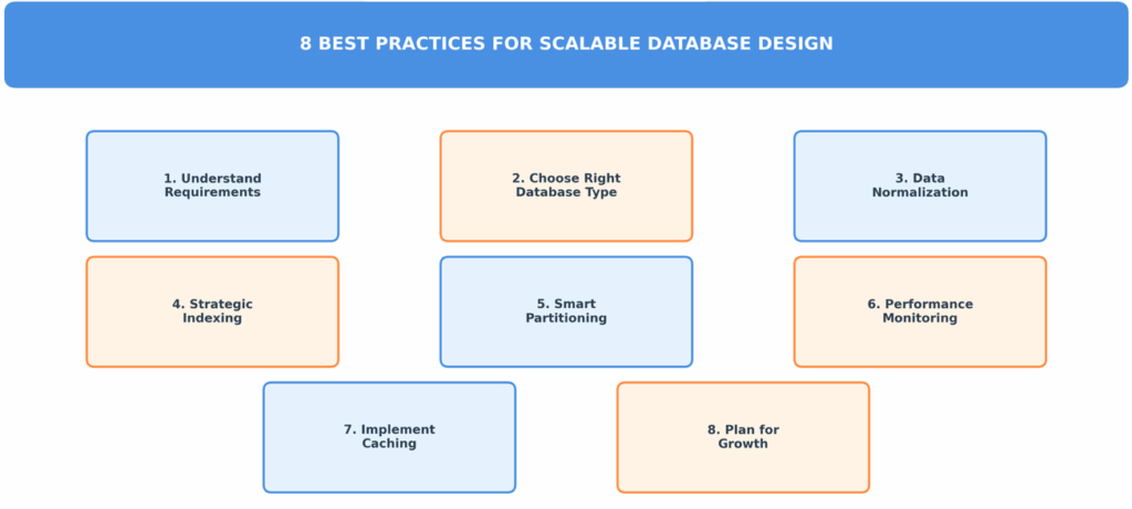 Diagram 2 Scalable databse design best practices diagram