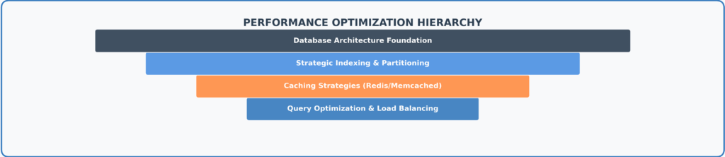 Diagram 3 Databse performance optimization hierarchy