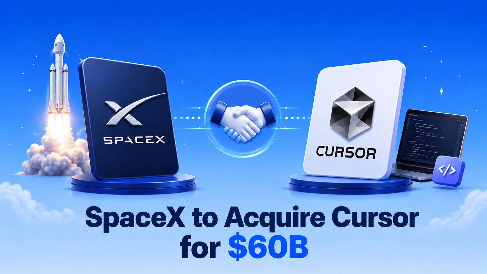 SpaceX to Acquire Cursor for $60bn