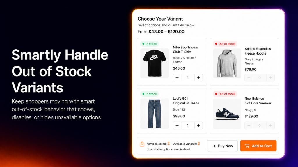 Smart Out-of-Stock Handling