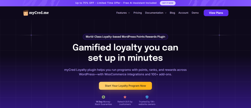 WordPress plugin for Loyalty & Gamification